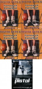 Pete Maravich Homework Basketball and The Pistol 5 DVD Package Set