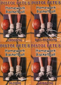 Pistol Pete's Homework Basketball 4 DVD Set