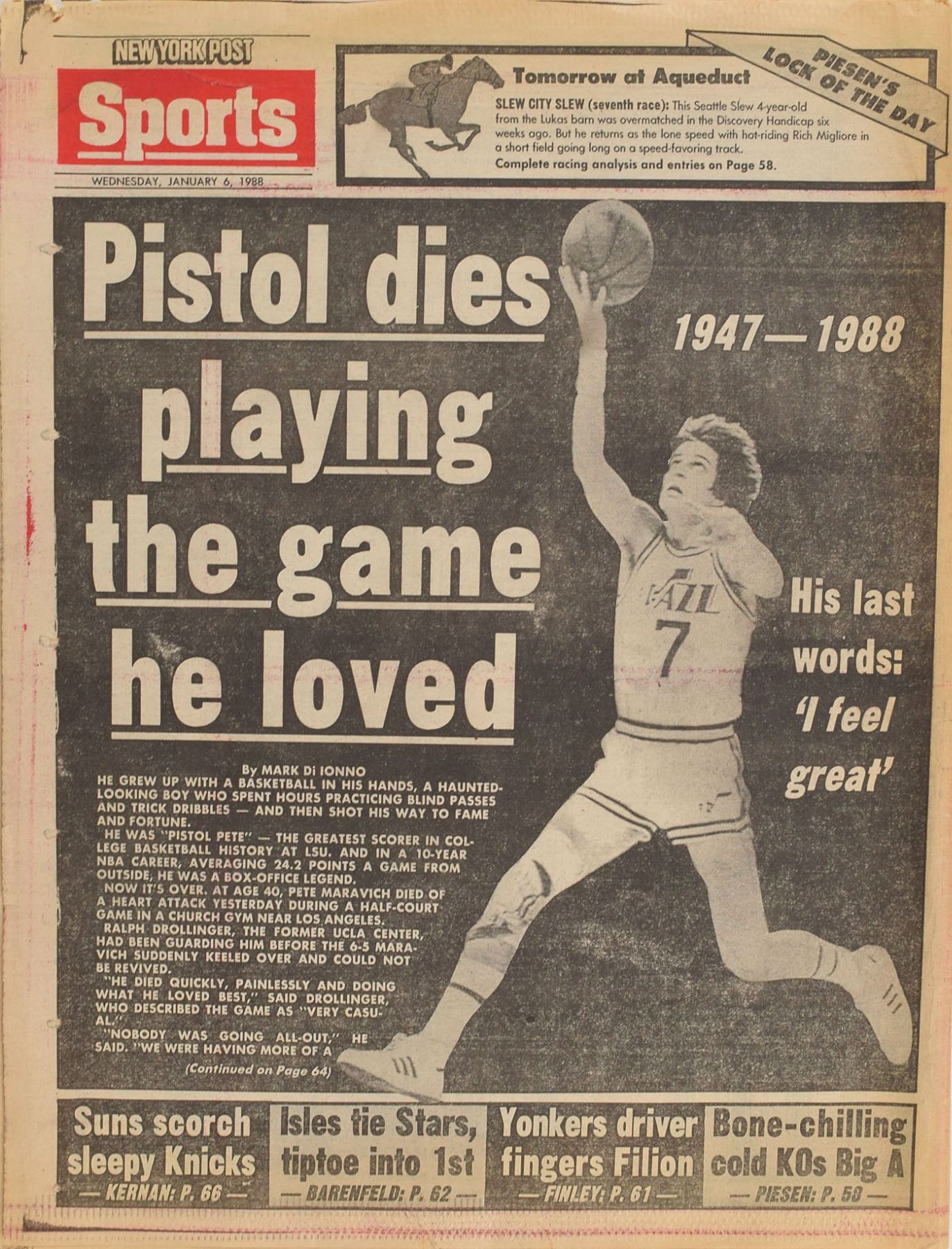 Pete Maravich FAQs – Pistol Pete Frequently Asked Questions