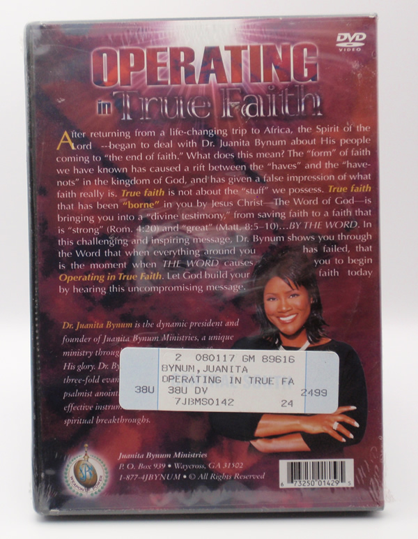 Juanita Bynum Operating in True Faith DVD