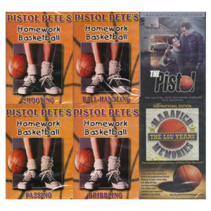 Pistol Pete Basketball 6 DVD Pkg